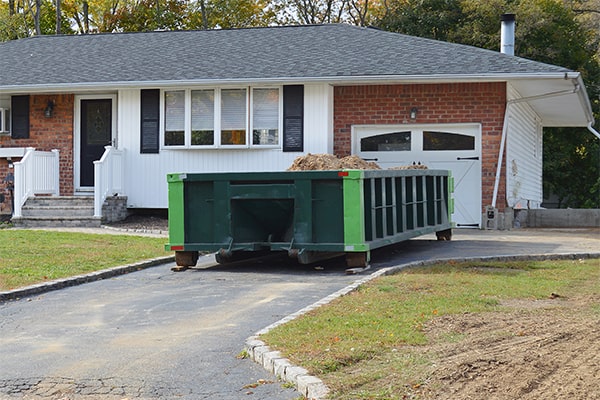 we offer a variety of sizes for residential dumpsters to accommodate your needs